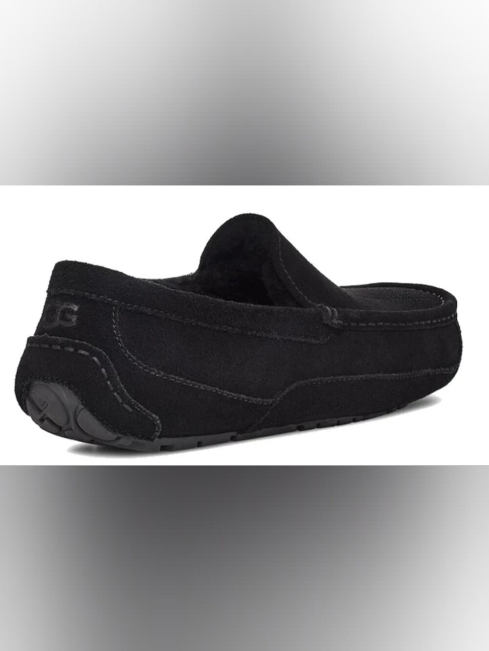 UGG®Men's Ascot Suede Slip-On Moccasin Loafers Size 11 Used Excellent - Picture 2 of 10